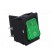 ROCKER | DPST | Pos: 2 | ON-OFF | 20A/250VAC | green | IP40 | filament lamp paveikslėlis 8