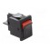 ROCKER | SPST | Pos: 2 | OFF-ON | 10A/250VAC | 10A/28VDC | black-red | none image 8