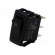 ROCKER | SPST | Pos: 2 | OFF-(ON) | 16A/12VDC | black | LED | Body: black image 1