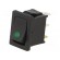 ROCKER | SPST | Pos: 2 | ON-OFF | 16A/12VDC | black | LED | Rcont max: 50mΩ image 1