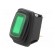 ROCKER | SPST | Pos: 2 | ON-OFF | 16A/12VDC | green | IP65 | Rcont max: 50mΩ image 1