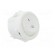ROCKER | SPST | Pos: 2 | ON-OFF | 3A/250VAC | white | none | 20mΩ | round image 8
