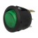 ROCKER | SPST | Pos: 2 | ON-OFF | 6A/250VAC | green | neon lamp | 230V | R13 image 1
