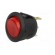 ROCKER | SPST | Pos: 2 | ON-OFF | 6A/250VAC | red | neon lamp | 230V | round image 2