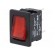 ROCKER | SPST | Pos: 2 | ON-OFF | 10A/250VAC | red | IP40 | LED | 100mΩ image 1