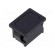 Switch accessories: plug | Body: black | Shape: rectangular | Mat: PA image 1