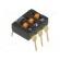 Switch: DIP-SWITCH | Poles number: 3 | ON-OFF | 0.025A/24VDC | Pos: 2 paveikslėlis 1