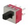Switch: slide | Pos: 2 | DPDT | 2A/250VAC | ON-ON | Mounting: THT | UL94V-0 image 1