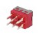 Switch: slide | Pos: 2 | DPDT | 2A/250VAC | ON-ON | Mounting: THT | UL94V-0 image 6