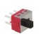 Switch: slide | Pos: 2 | DPDT | 2A/250VAC | ON-ON | Mounting: THT | UL94V-0 image 8