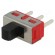 Switch: slide | Pos: 2 | SPDT | 2A/250VAC | 5A/28VDC | ON-(ON) | -30÷85°C фото 1