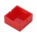 Button | Application: AML series | square | 15x15mm | Colour: red image 2