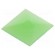 Cap | UB series | 10.35x10.35x0.5mm | green | UB image 1