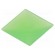 Cap | UB series | 10.35x10.35x0.5mm | green | UB image 2