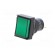 Switch: push-button | Pos: 2 | 5A/250VAC | ON-(ON) | IP65 | green image 2