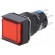 Switch: push-button | Pos: 2 | 5A/250VAC | ON-ON | IP65 | Illumin: LED image 1