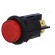 Switch: push-button | Pos: 2 | DPST-NO | 16A/250VAC | 16A/28VDC | red image 2