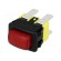 Switch: push-button | Pos: 2 | DPST-NO | 16A/250VAC | OFF-ON | red image 1