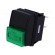 Switch: push-button | Pos: 2 | DPST | 10A/250VAC | OFF-ON | green image 1