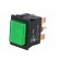 Switch: push-button | Pos: 2 | DPST | 16A/250VAC | OFF-ON | IP40 | green image 2