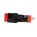 Switch: push-button | Pos: 2 | SPDT | 0.5A/250VAC | 1A/24VDC | ON-ON | red image 3