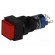 Switch: push-button | Pos: 2 | SPDT | 0.5A/250VAC | 1A/24VDC | ON-ON | red image 1