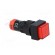 Switch: push-button | Pos: 2 | SPDT | 0.5A/250VAC | 1A/24VDC | ON-ON | red image 8
