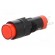 Switch: push-button | Pos: 2 | SPDT | 0.5A/250VAC | 1A/24VDC | ON-ON | red image 1