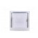 Switch: push-button | Pos: 2 | SPDT | 0.5A/25VDC | ON-(ON) | green | THT image 9