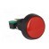 Switch: push-button | Pos: 2 | SPDT | 10A/250VAC | ON-(ON) | red | Ø: 44mm image 8