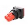 Switch: push-button | Pos: 2 | SPDT | 3A/250VAC | 2A/24VDC | ON-(ON) | red image 6