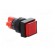 Switch: push-button | Pos: 2 | SPDT | 3A/250VAC | 2A/24VDC | ON-(ON) | red image 8