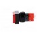 Switch: push-button | Pos: 2 | SPDT | 3A/250VAC | 2A/24VDC | ON-ON | red image 1