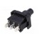 Switch: push-button | Pos: 2 | SPDT | 6A/250VAC | OFF-(ON) | IP40 image 6