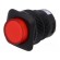 Switch: push-button | Pos: 2 | SPST-NO | 1.5A/250VAC | OFF-ON | red paveikslėlis 1