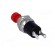 Switch: push-button | Pos: 2 | SPST-NO | 1A/250VAC | OFF-(ON) image 1