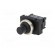 Switch: push-button | Pos: 2 | SPST | 6A/250VAC | ON-OFF | IP40 | round image 2