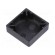 Button | rectangular | black | polyamide | 15.5x15.5mm image 2
