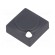 Button | rectangular | Colour: grey | Mat: PA | 15.5x15.5mm paveikslėlis 1