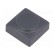 Button | rectangular | Colour: grey | Mat: PA | 15.5x15.5mm paveikslėlis 1