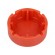 Button | round | red | polyamide | Ø17mm | 6425.0101,6425.1101 image 2