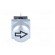 Switch: keypad | arrow | Pos: 2 | DPDT | 0.1A/30VDC | silver | LED | green фото 9
