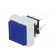 Switch: keypad | Pos: 2 | DPDT | 0.1A/30VDC | blue | LED | blue | THT | 1.5N image 2