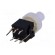 Switch: keypad | Pos: 2 | DPDT | 0.1A/30VDC | colourless | LED | white | THT image 6