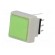 Switch: keypad | Pos: 2 | DPDT | 0.1A/30VDC | green | LED | green | THT | 1.5N image 2