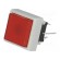 Switch: keypad | Pos: 2 | DPDT | 0.1A/30VDC | red | LED | red | THT | 1.5N image 1