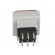 Switch: keypad | Pos: 2 | DPDT | 0.1A/30VDC | red | LED | red | THT | 1.5N image 5