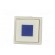 Switch: keypad | Pos: 2 | DPDT | 0.1A/30VDC | white | LED | blue | THT | 1.5N фото 9