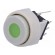 Switch: keypad | Pos: 2 | DPDT | 0.1A/30VDC | white | LED | green | THT | 1.5N image 1