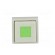 Switch: keypad | Pos: 2 | DPDT | 0.1A/30VDC | white | LED | green | THT | 1.5N image 5